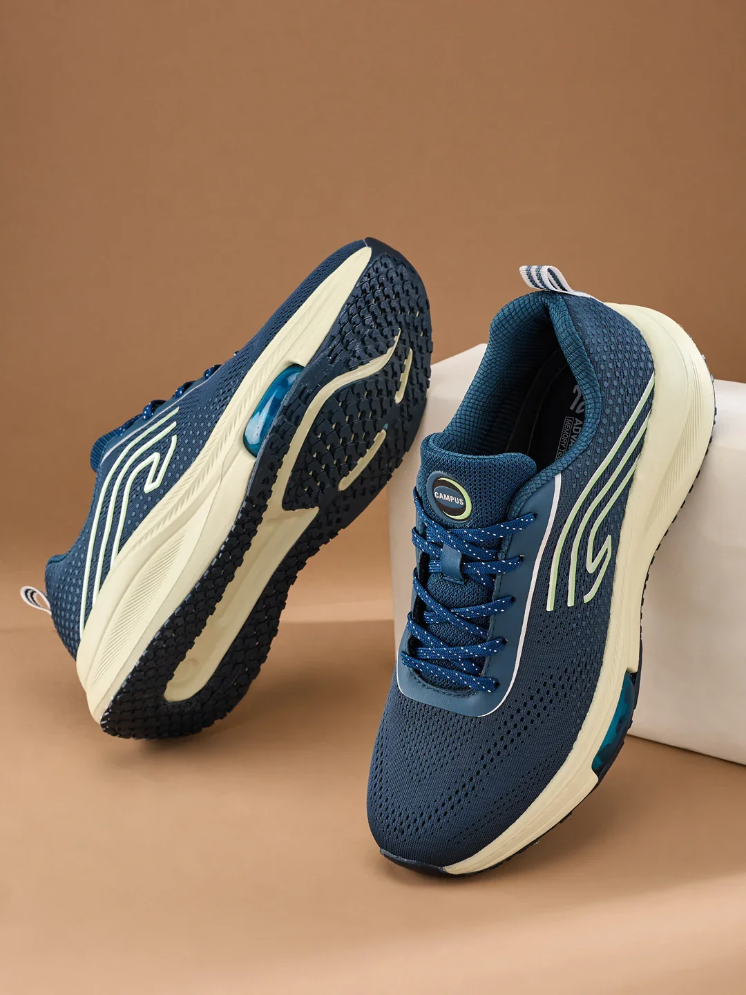 THROS Blue Men's Running Shoes