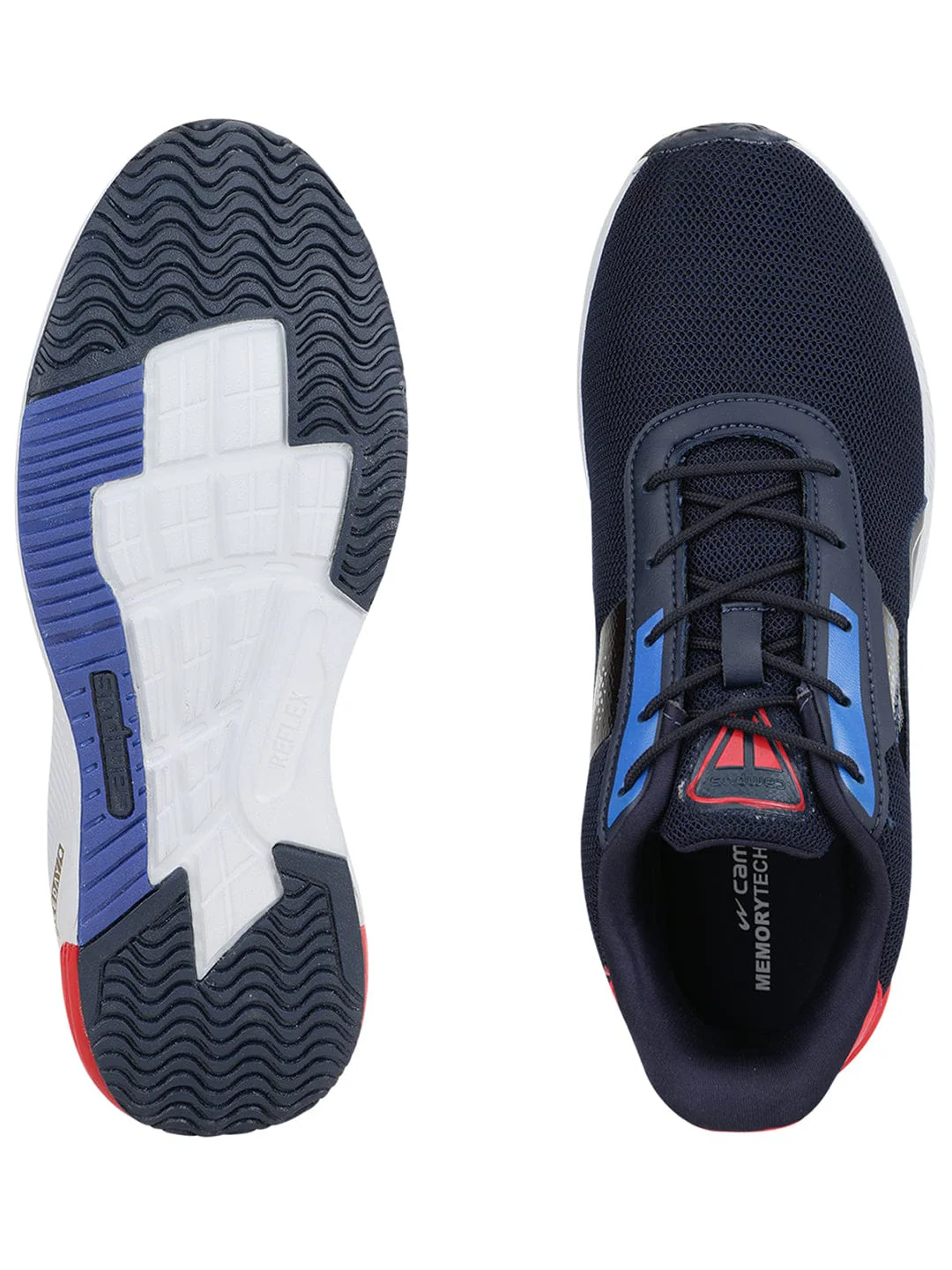TITANIUM Blue Men's Running Shoes - Image 4