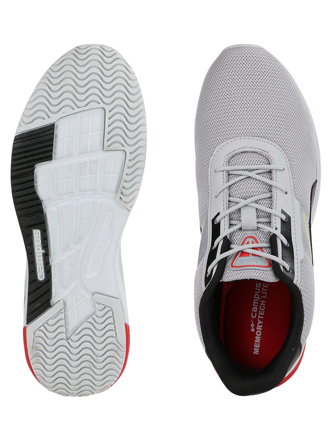 TITANIUM Grey Men's Running Shoes - Image 4