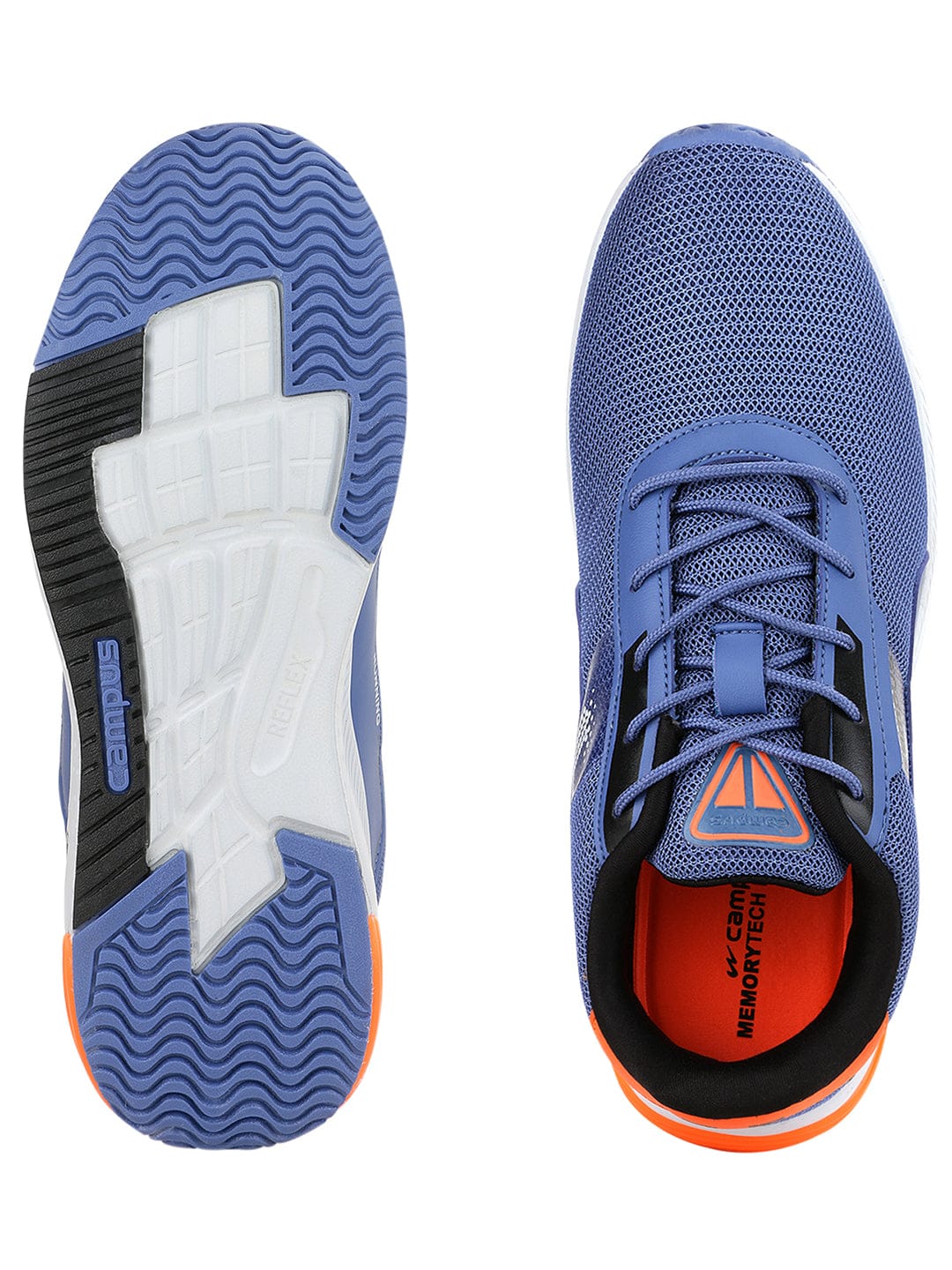 TITANIUM Blue Men's Running Shoes - Image 4