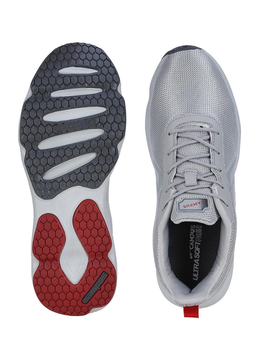 TOBY Grey Men's Running Shoes - Image 5