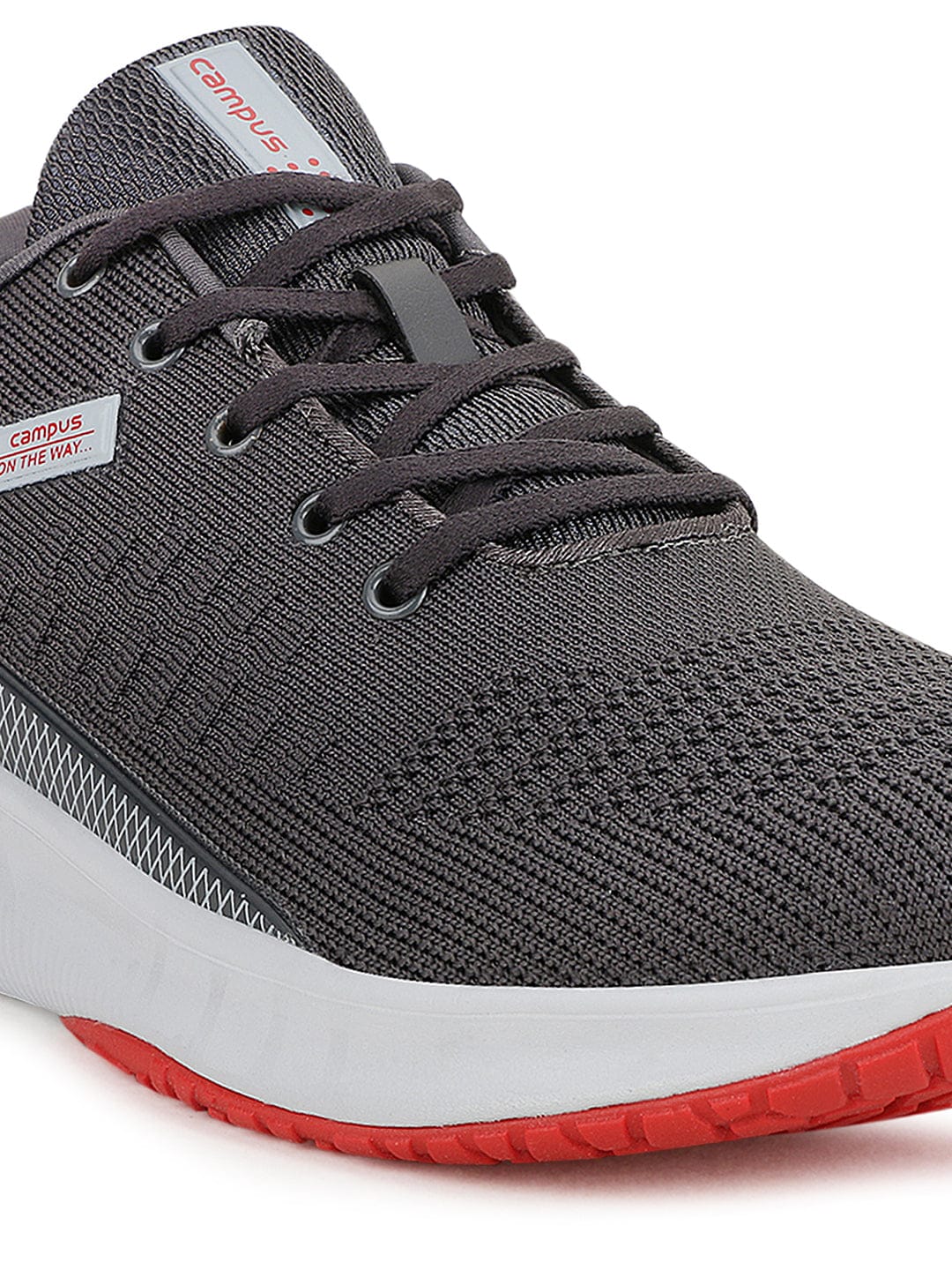 TOLL Grey Men's Running Shoes - Image 5