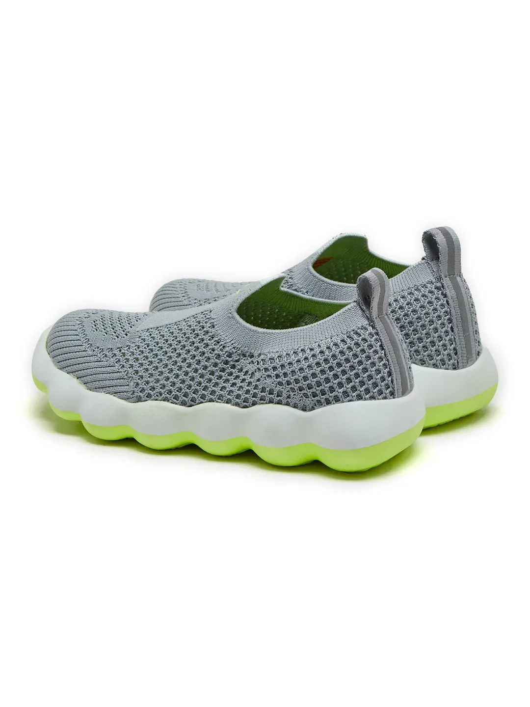 TOON KIDS Grey Kids Walking Shoes - Image 5