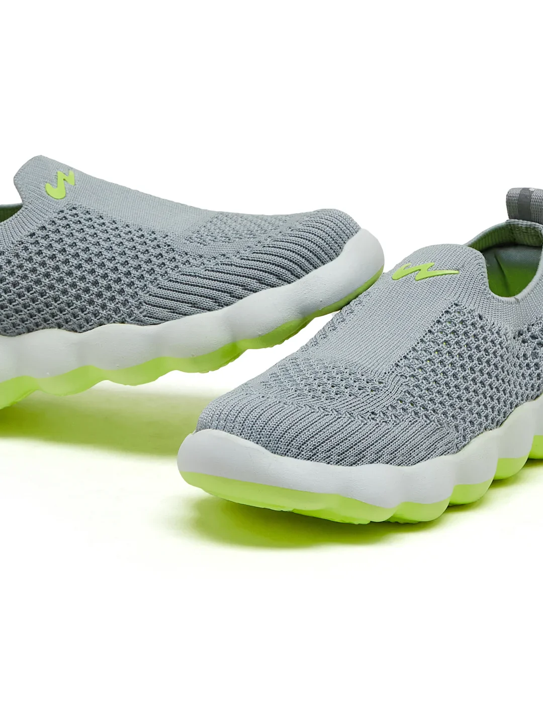 TOON KIDS Grey Kids Walking Shoes - Image 7