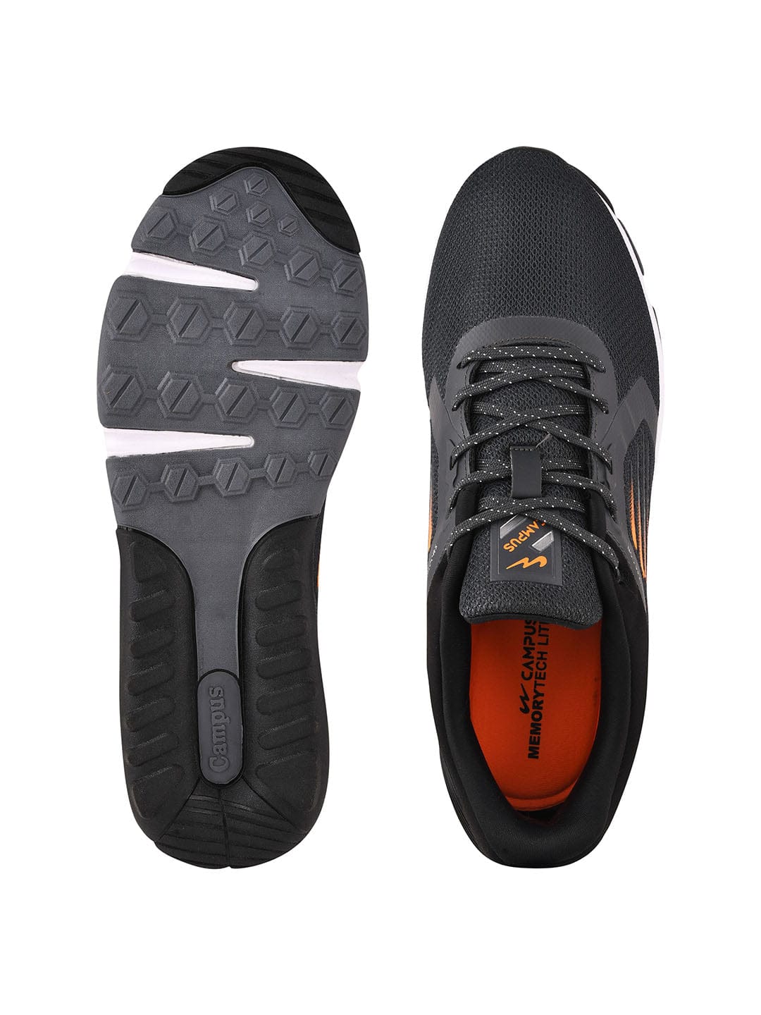 TORMENTOR Grey Men's Running Shoes - Image 4