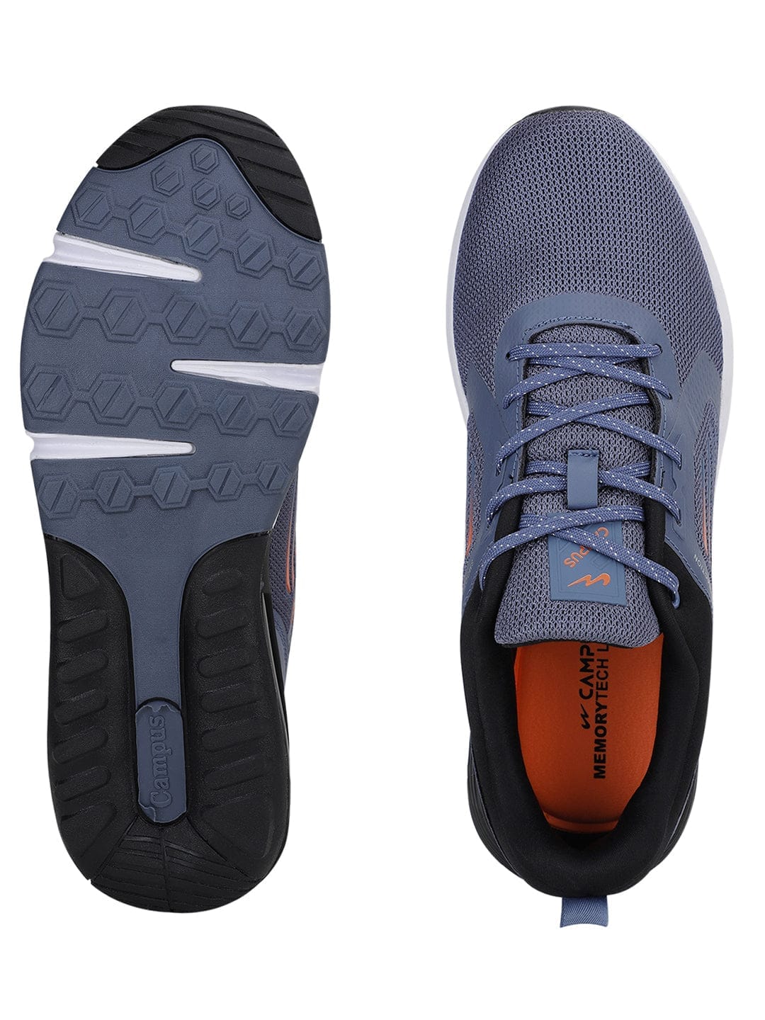 TORMENTOR Grey Men's Running Shoes - Image 4