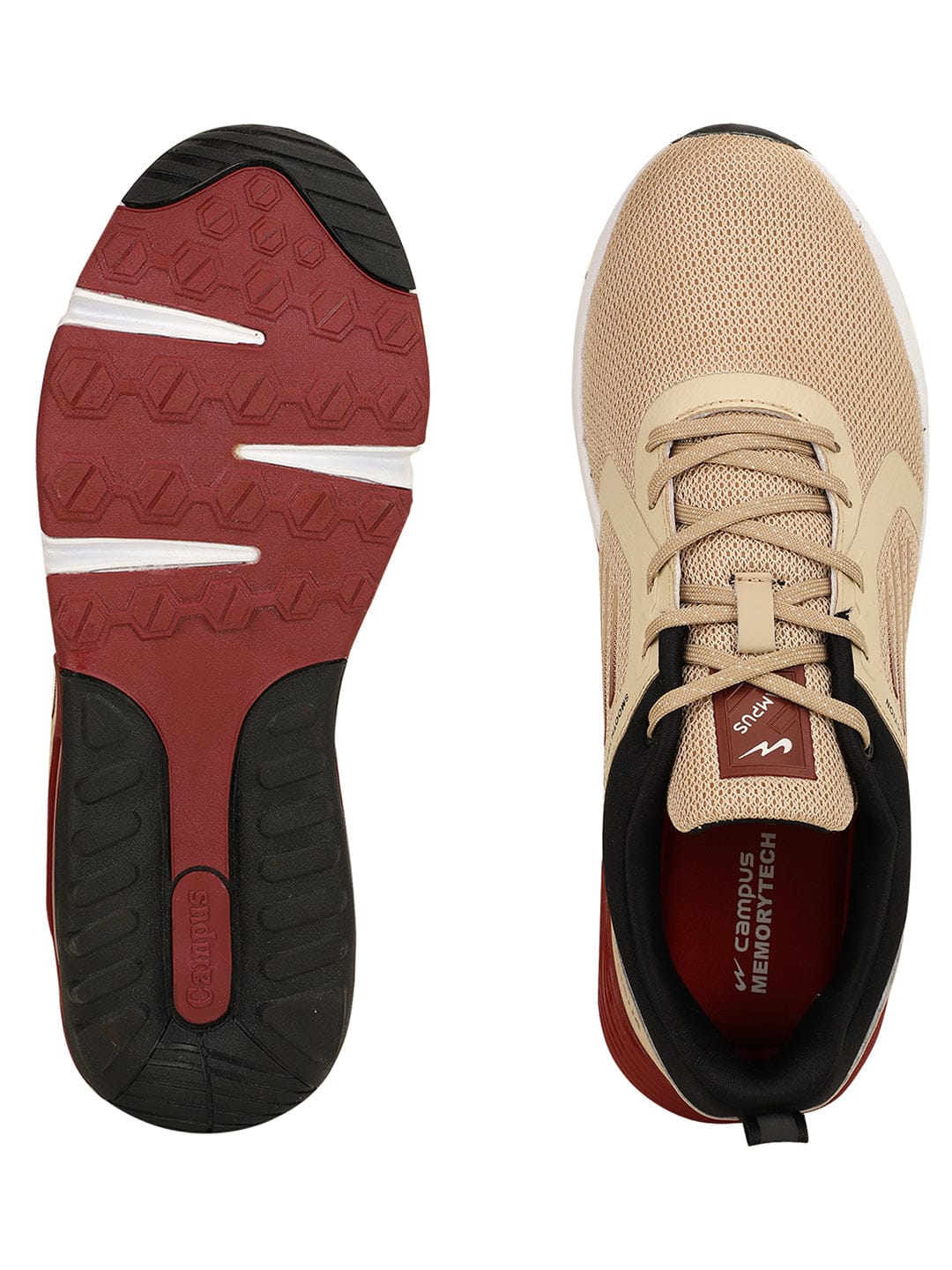 TORMENTOR Grey Men's Running Shoes - Image 4
