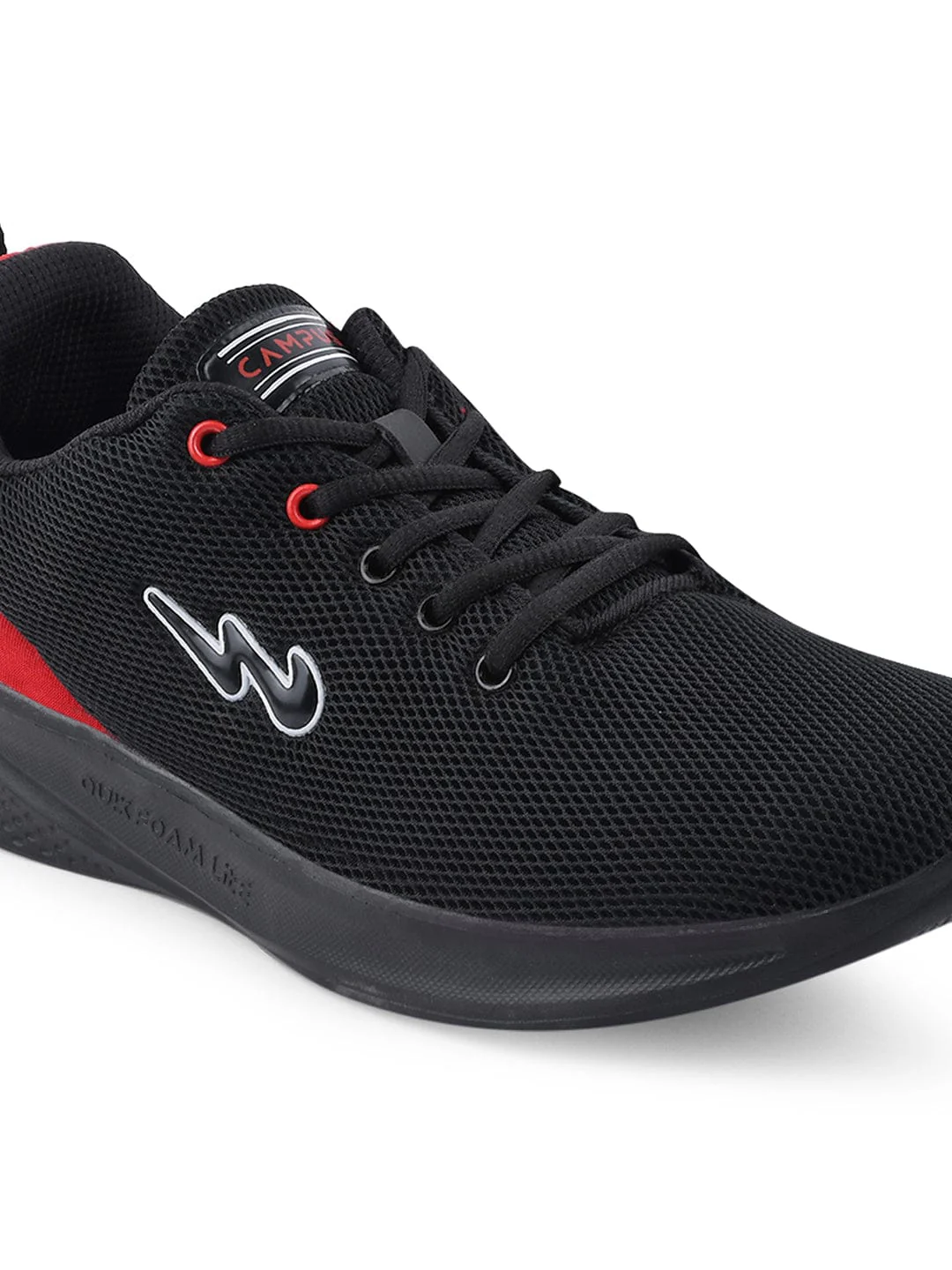 TOWN Black Men's Running Shoes - Image 5