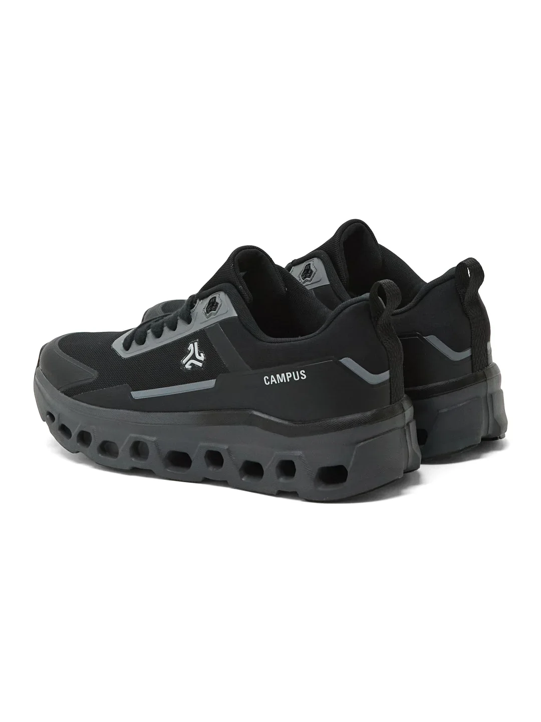 TRASKO Black Men's Running Shoes - Image 5
