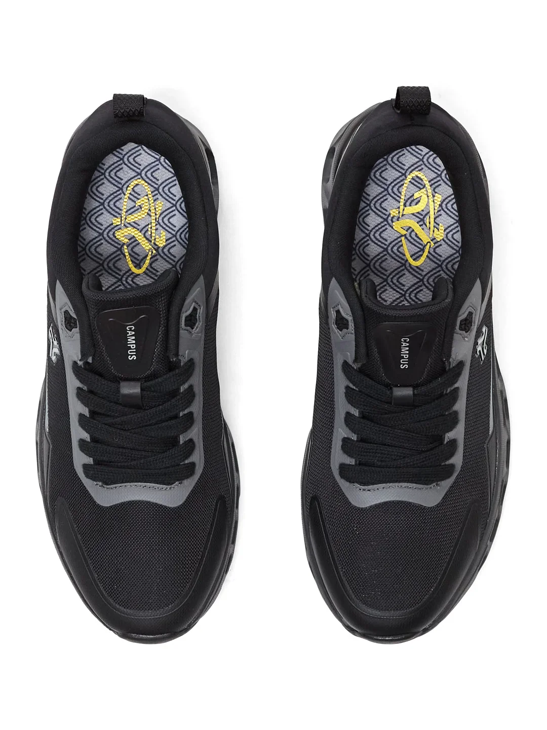 TRASKO Black Men's Running Shoes - Image 6
