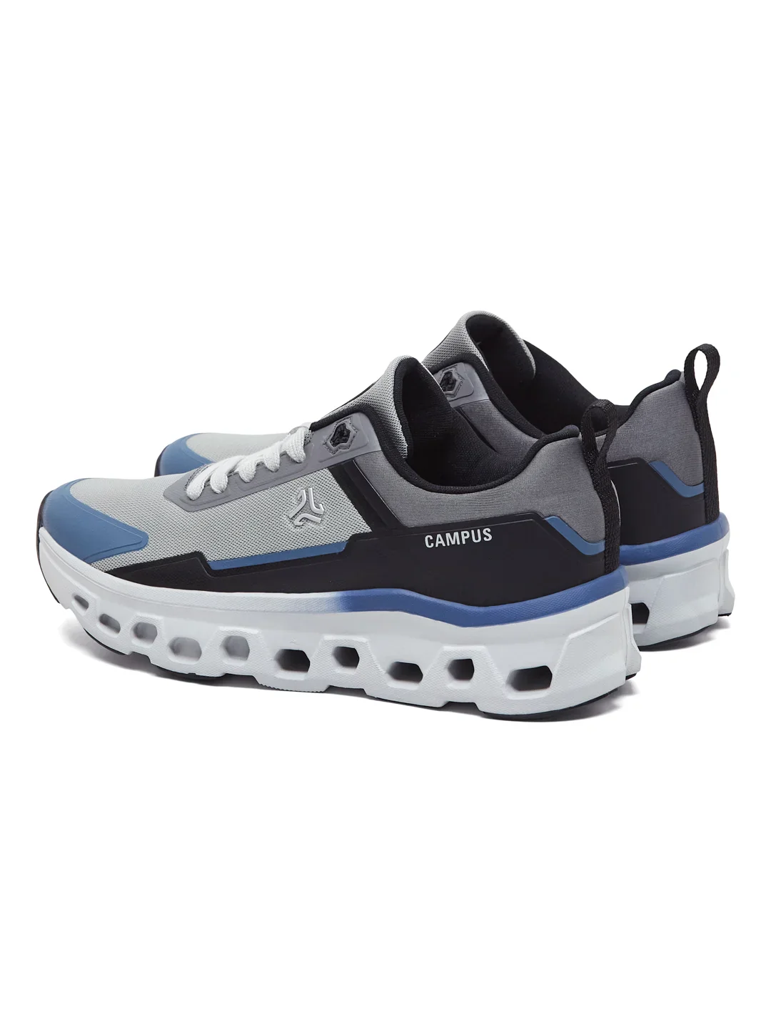 TRASKO Grey Men's Running Shoes - Image 5