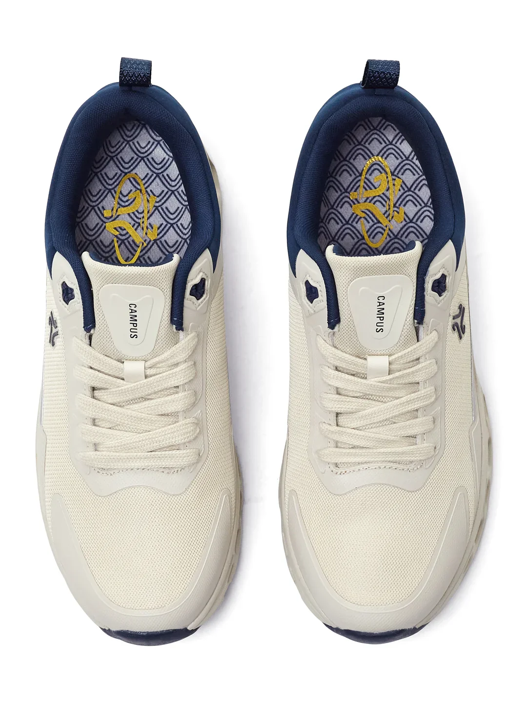 TRASKO White Men's Running Shoes - Image 6