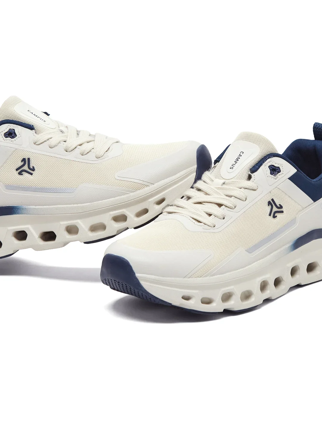 TRASKO White Men's Running Shoes - Image 7