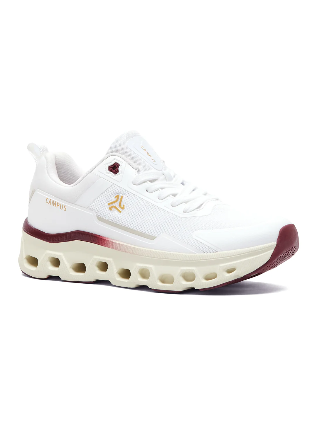 TRASKO White Men's Running Shoes - Image 2