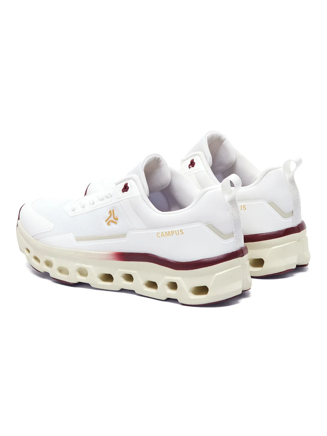 TRASKO White Men's Running Shoes - Image 5
