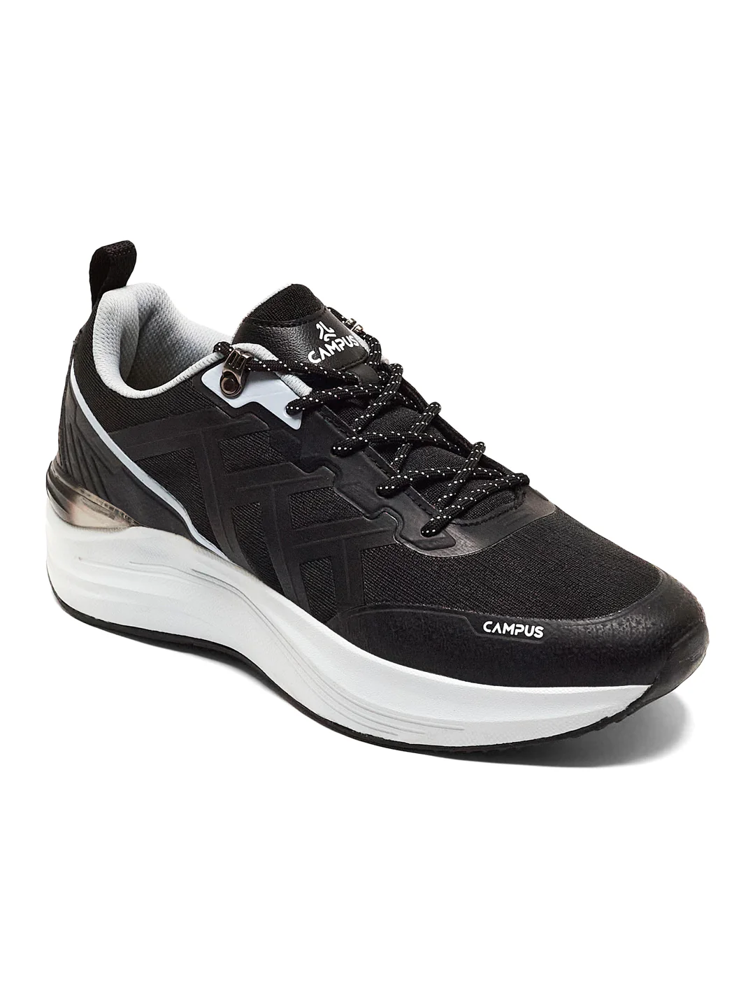 TRICK Black Men's Running Shoes - Image 3
