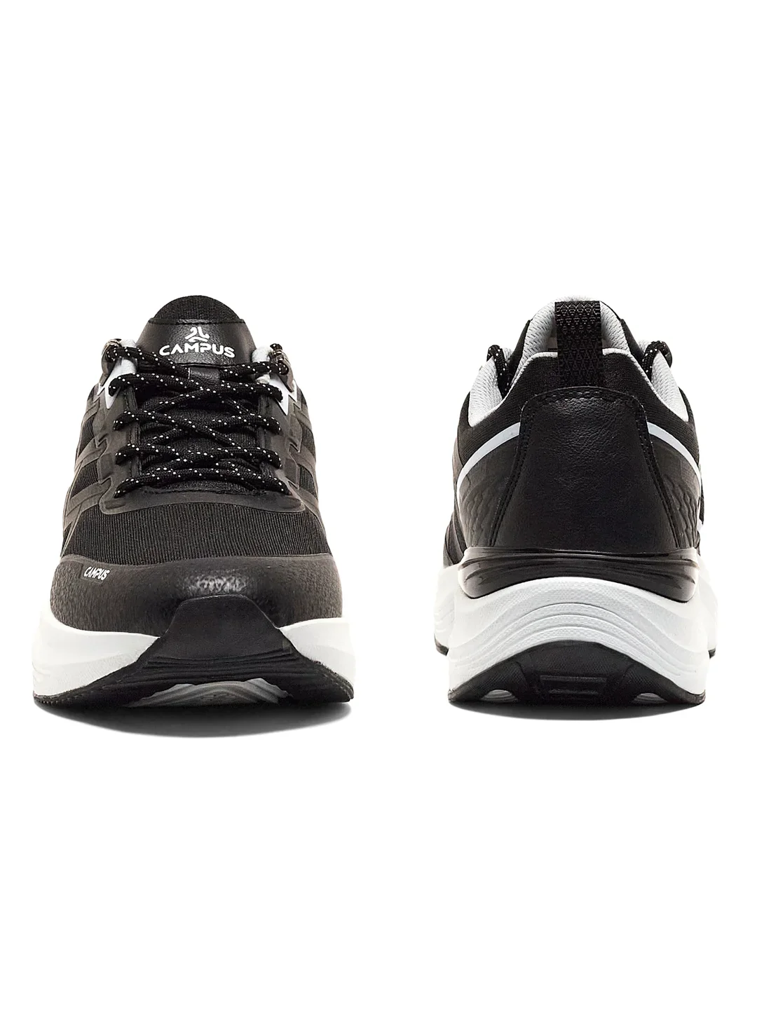 TRICK Black Men's Running Shoes - Image 4