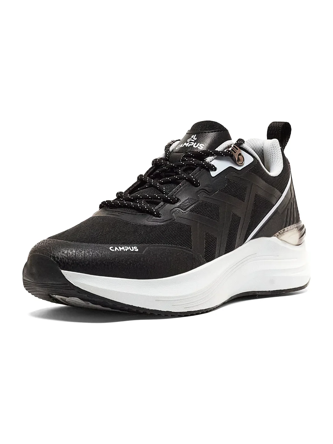TRICK Black Men's Running Shoes - Image 6