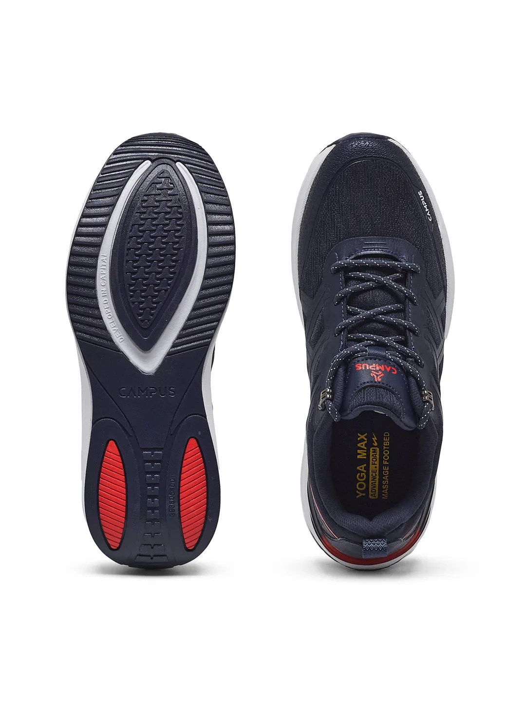 TRICK Navy Men's Running Shoes - Image 5
