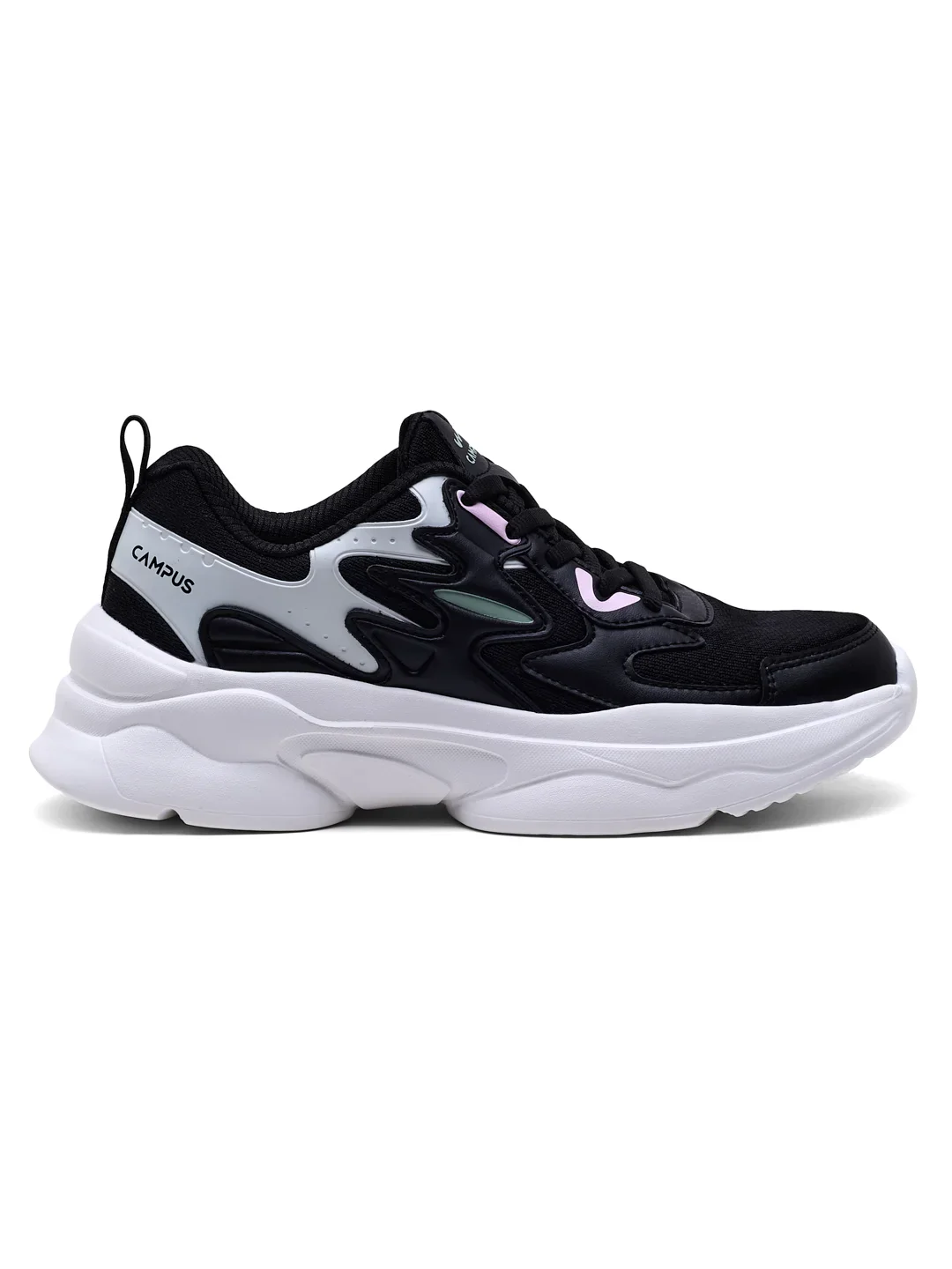 TWIRL Black Women's Sneakers - Image 2