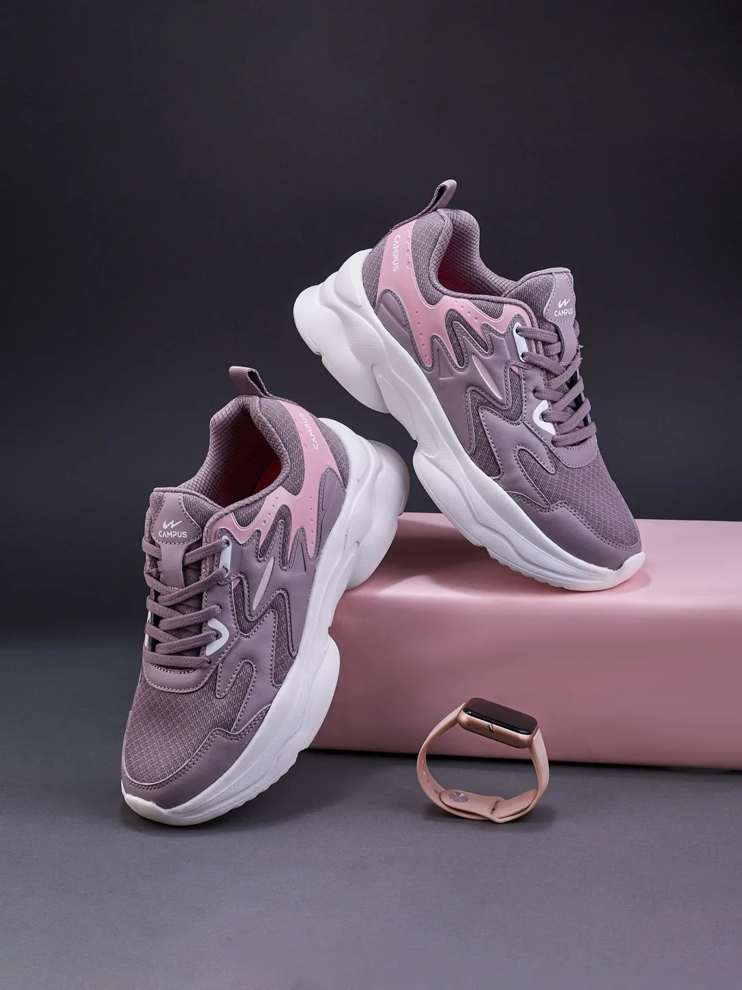 TWIRL Mauve Women's Sneakers - Image 6