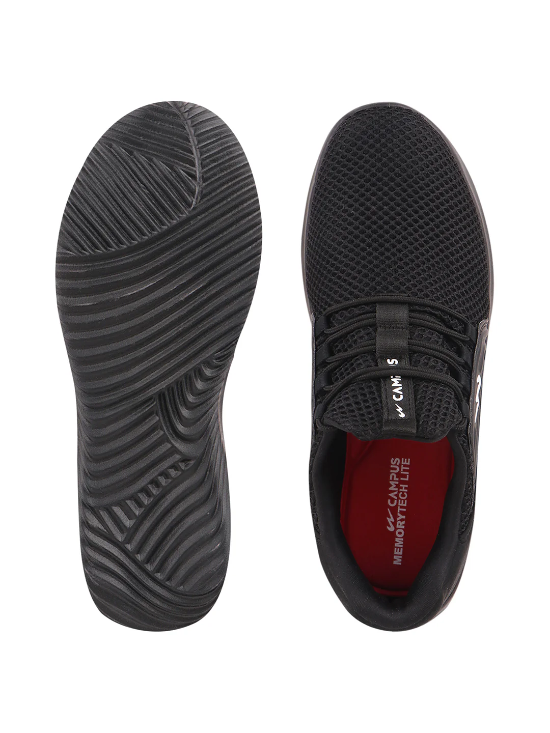 TYSON Pro Black Men's Walking Shoes - Image 4