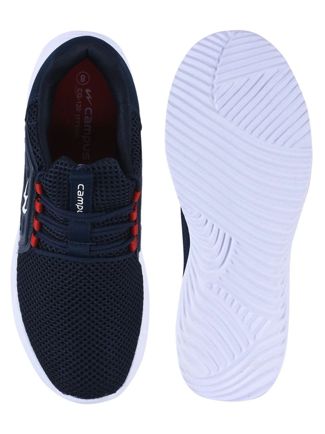 TYSON Pro Navy Men's Walking Shoes - Image 4