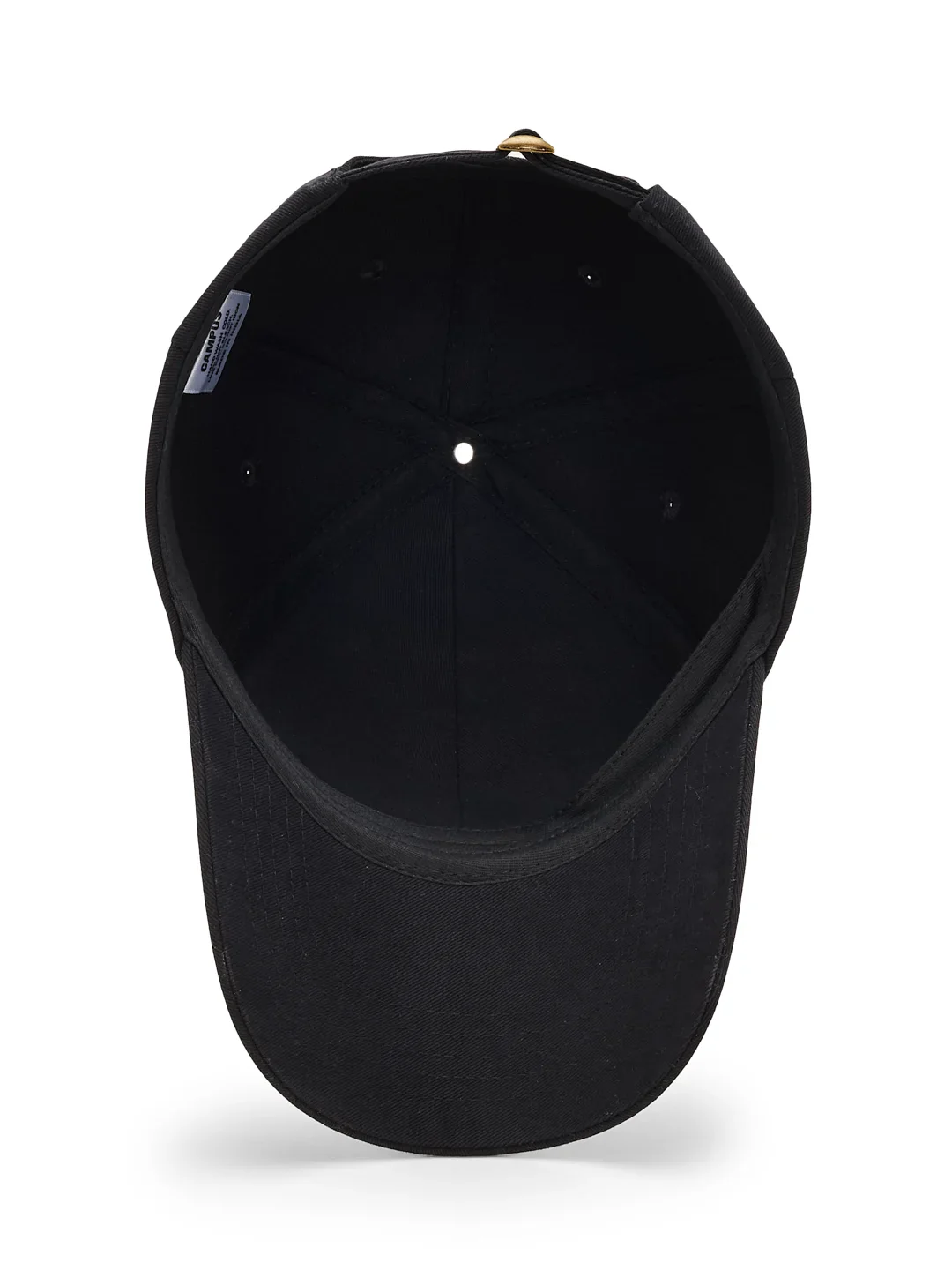 Unstructured Cotton Twill Black Unisex Cap - Image 4