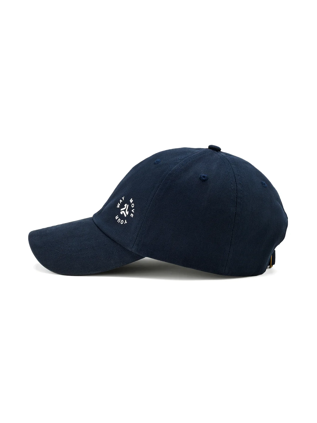 Unstructured Cotton Twill Navy Unisex Cap - Image 2
