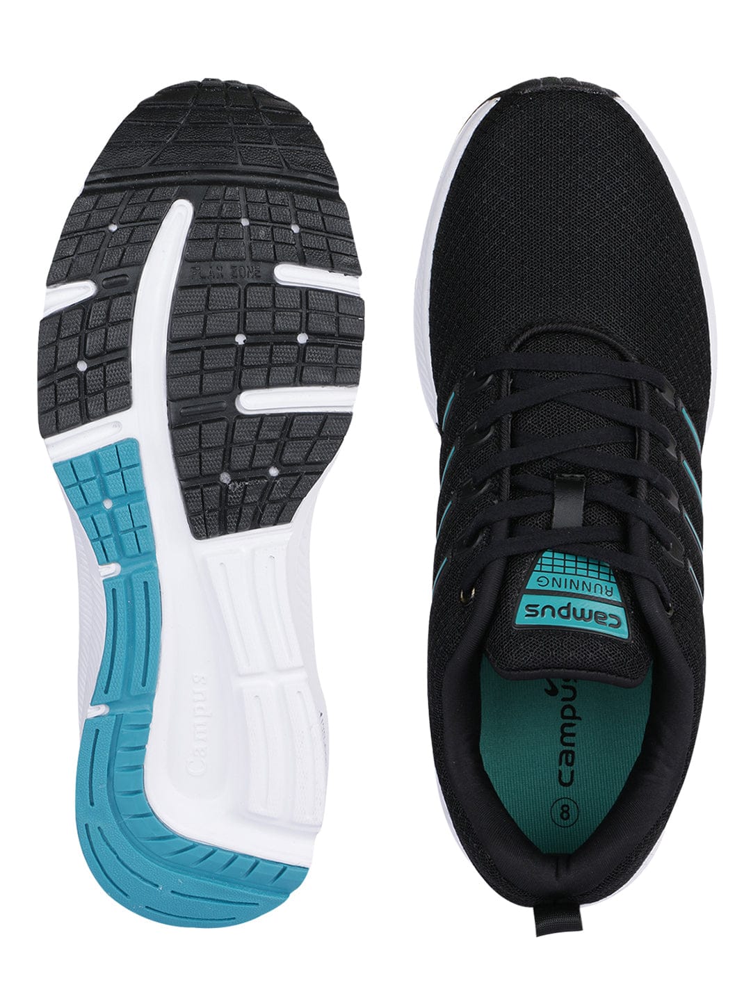 VACUM Black Men's Running Shoes - Image 4