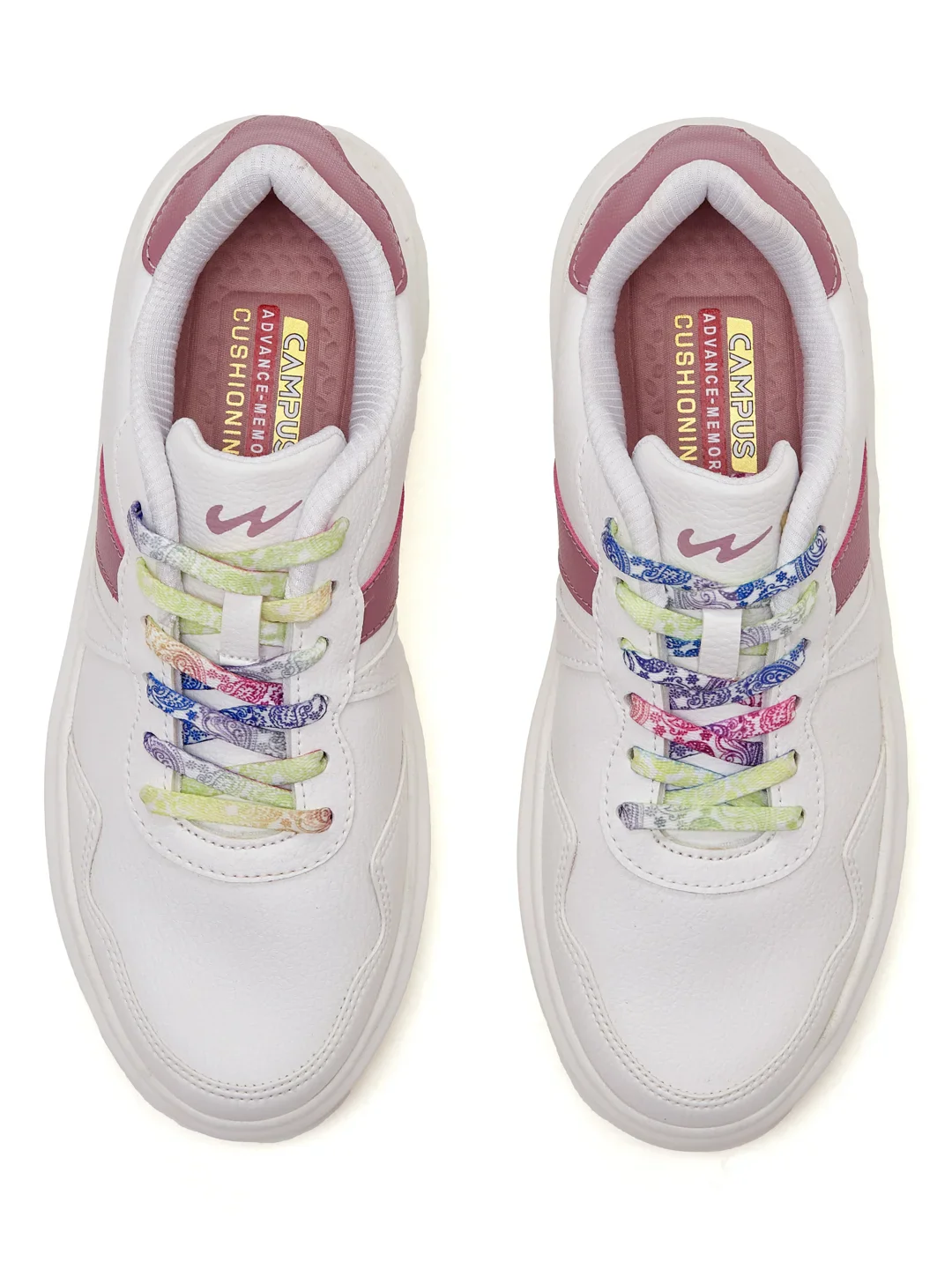 VALUT White Women's Sneakers - Image 6