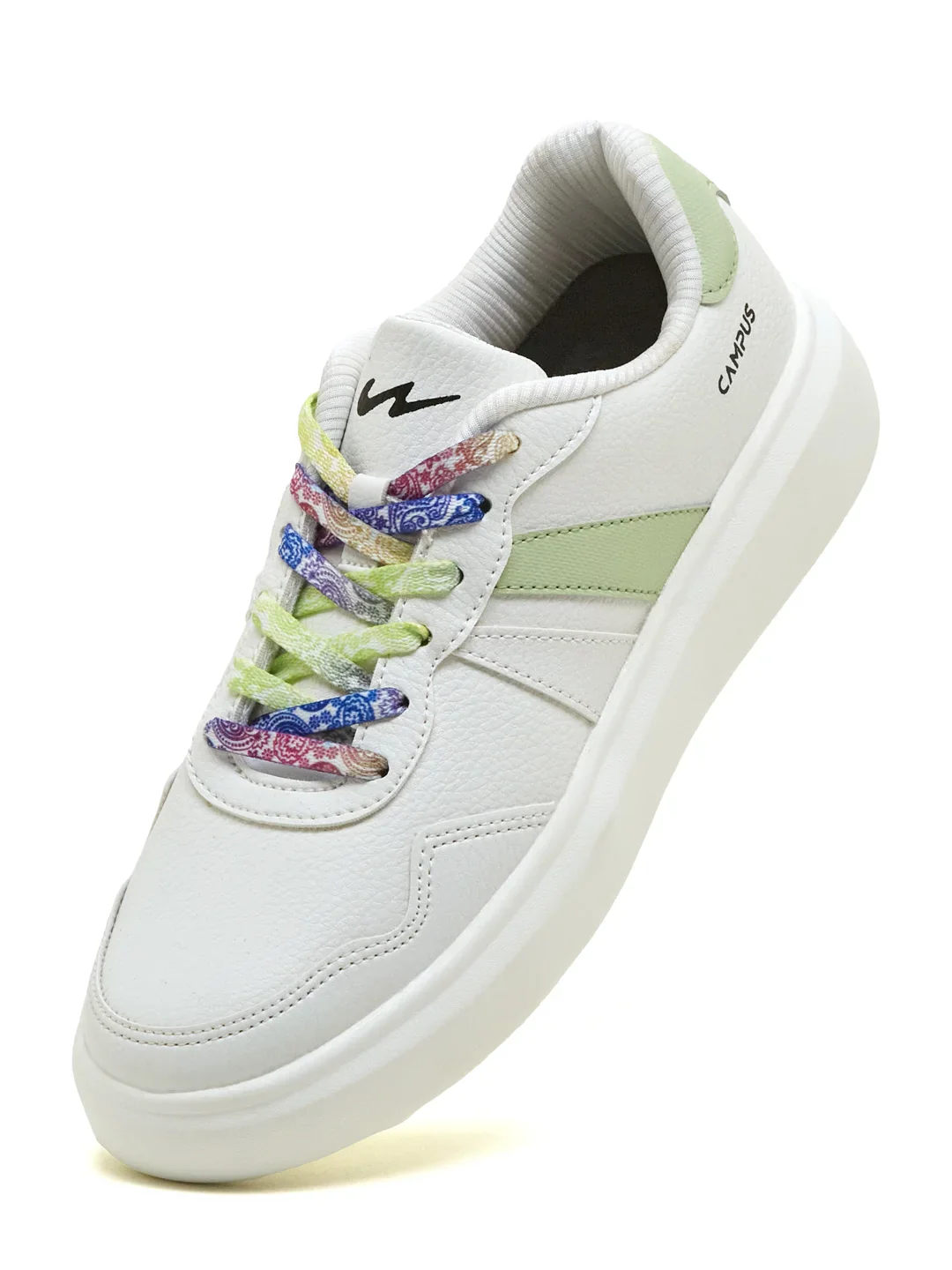 VALUT White Women's Sneakers - Image 3