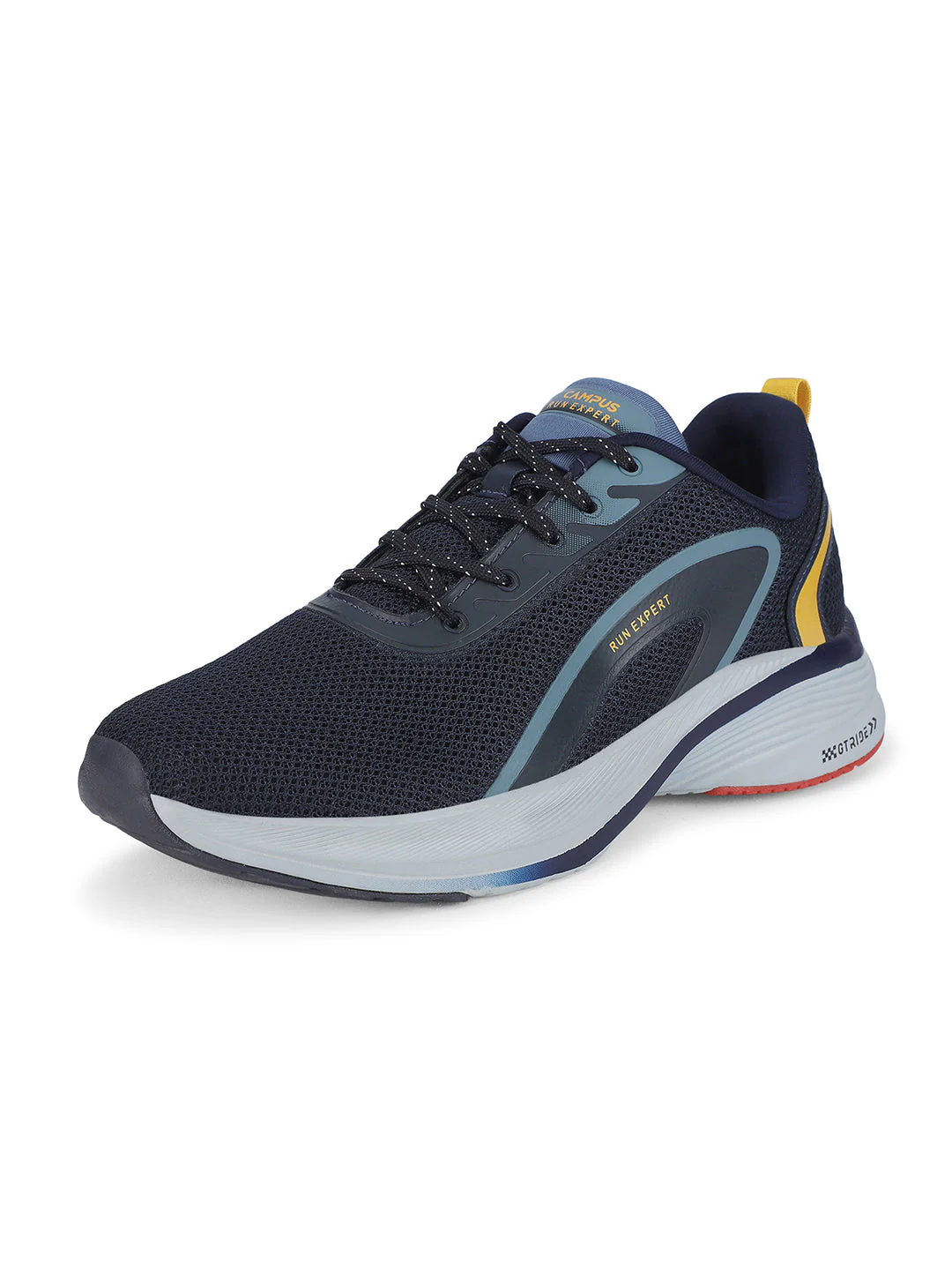 VERTIGO Navy Men's Sports Shoes - Image 6