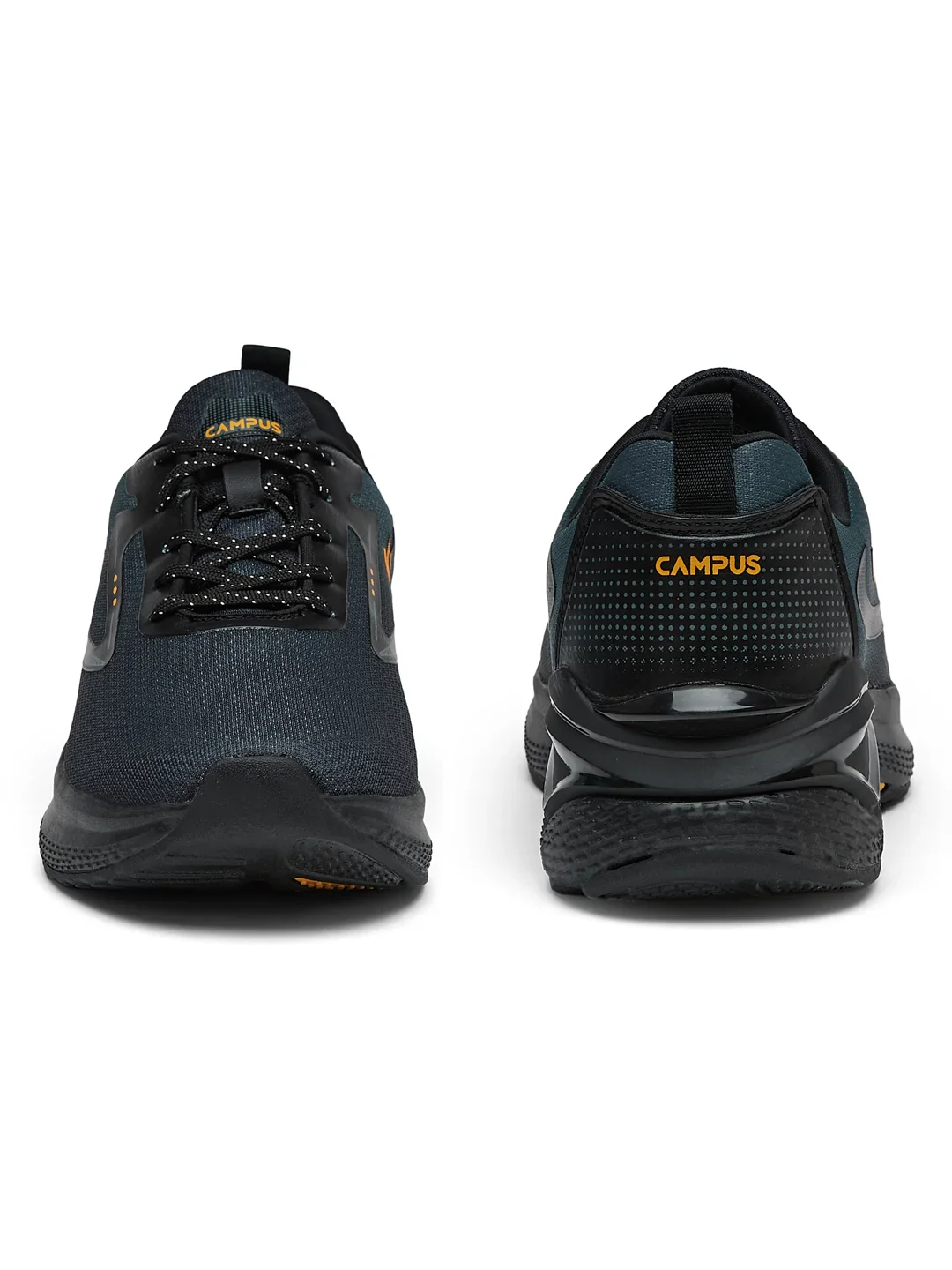 VESPER Black Men's Running Shoes - Image 4