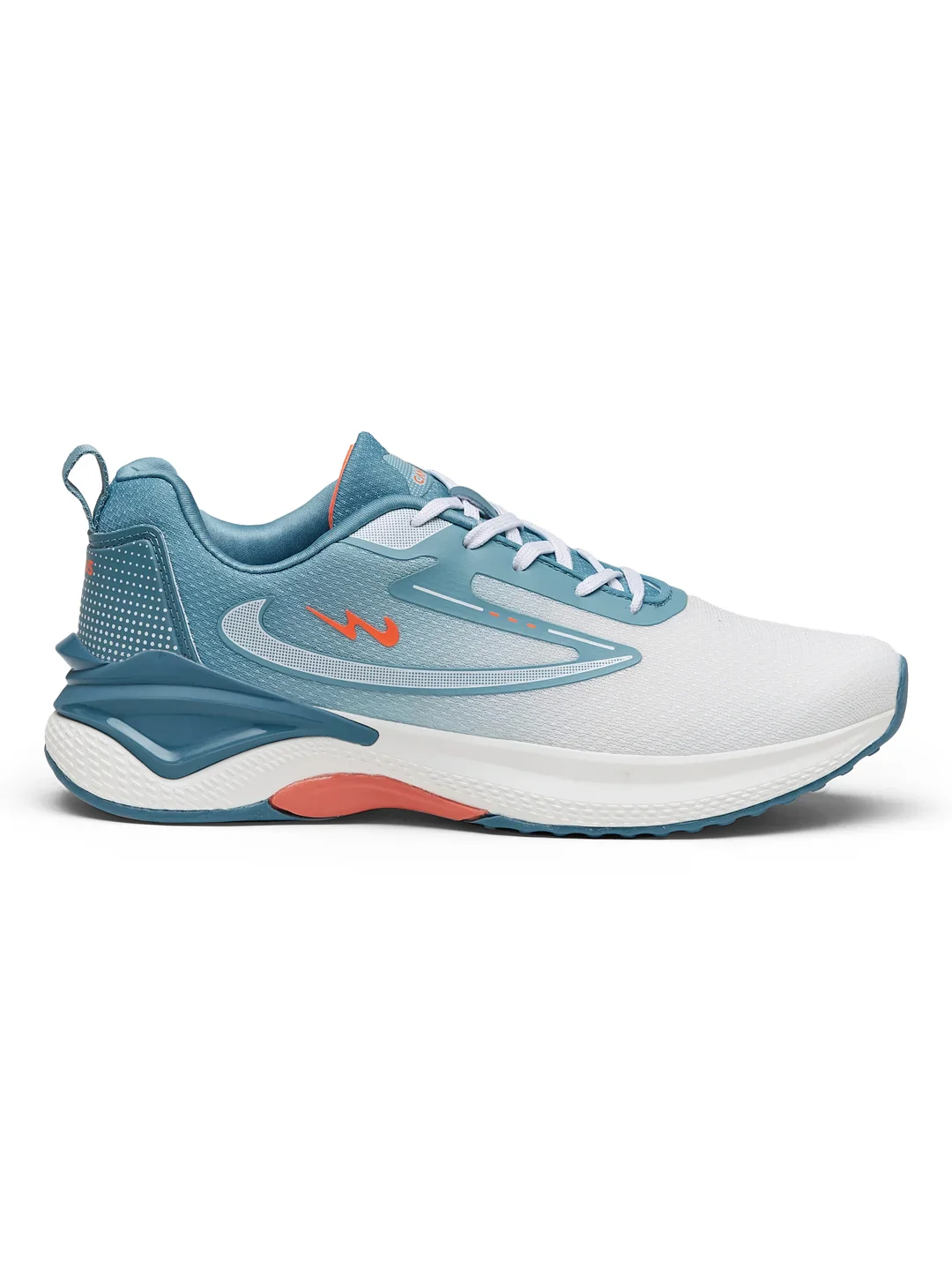 VESPER White Men's Running Shoes - Image 2