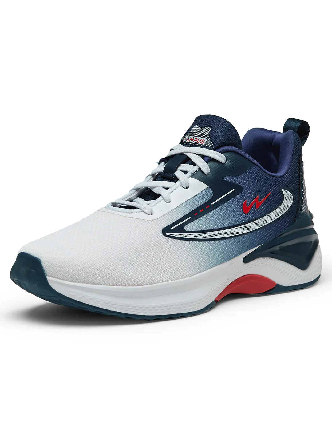 VESPER White Men's Running Shoes - Image 6