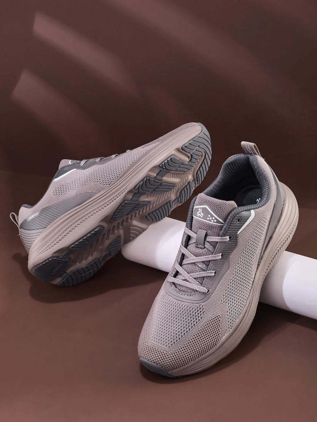 VETRO Brown Men's Running Shoes