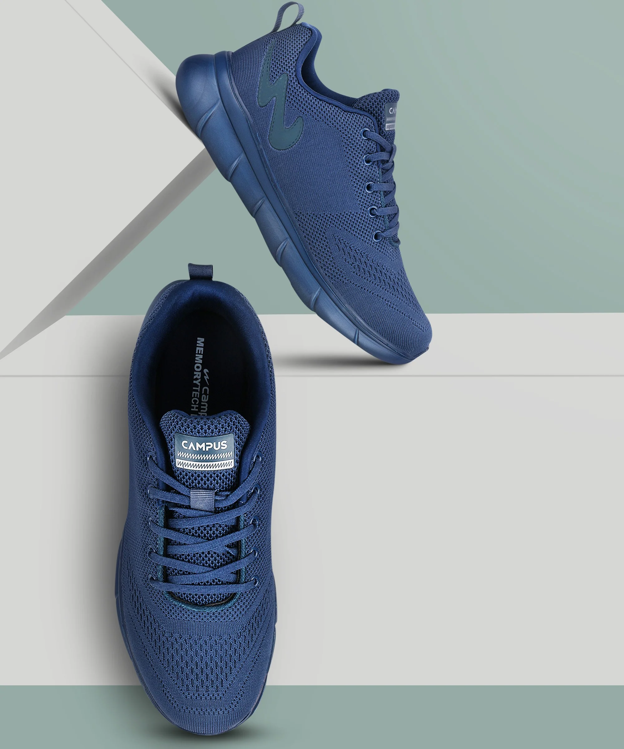 VIBGYOR Blue Men's Sneakers - Image 5