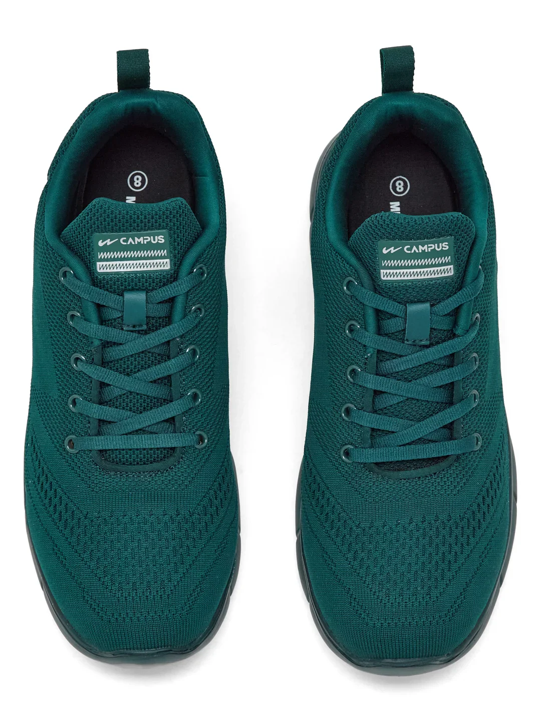 VIBGYOR Green Men's Sneakers - Image 6