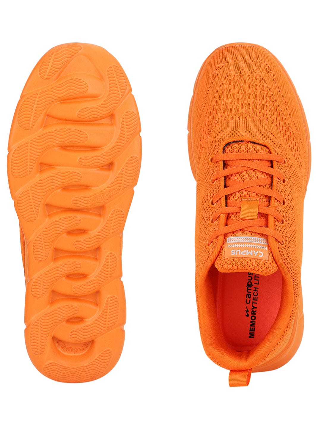 VIBGYOR Orange Men's Sneakers - Image 4