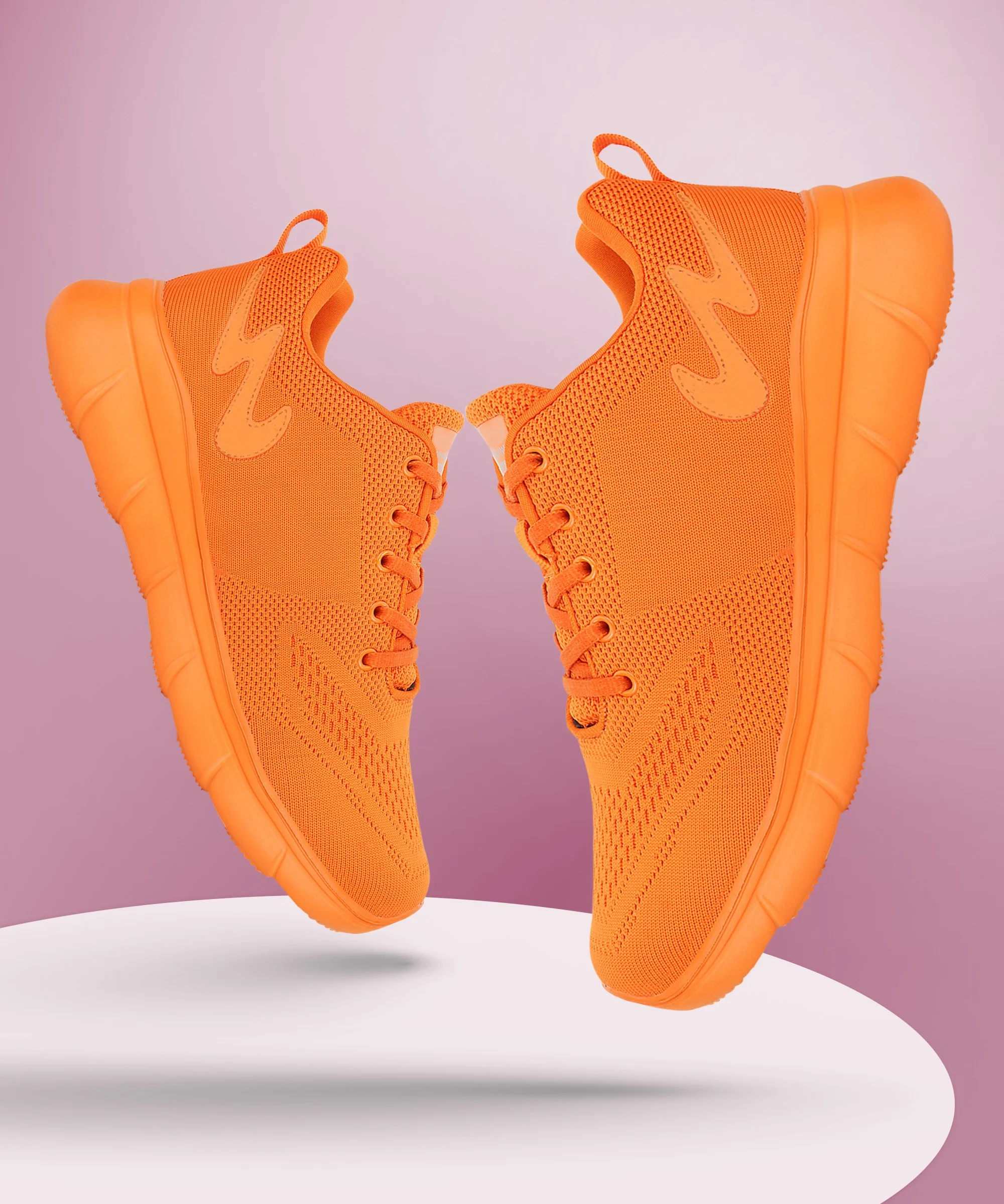 VIBGYOR Orange Men's Sneakers - Image 5
