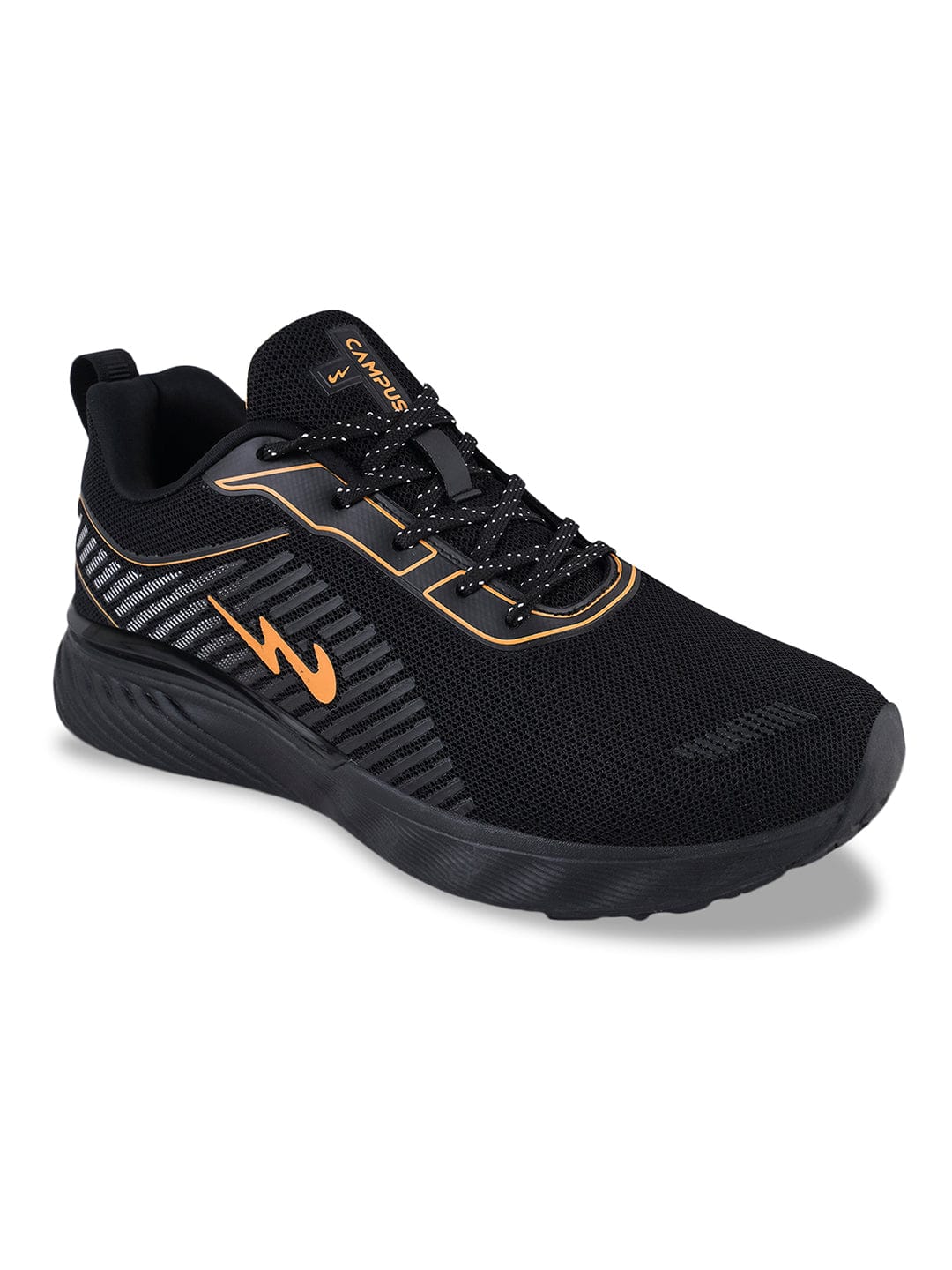 VINCENT Black Men's Sports Shoes - Image 2