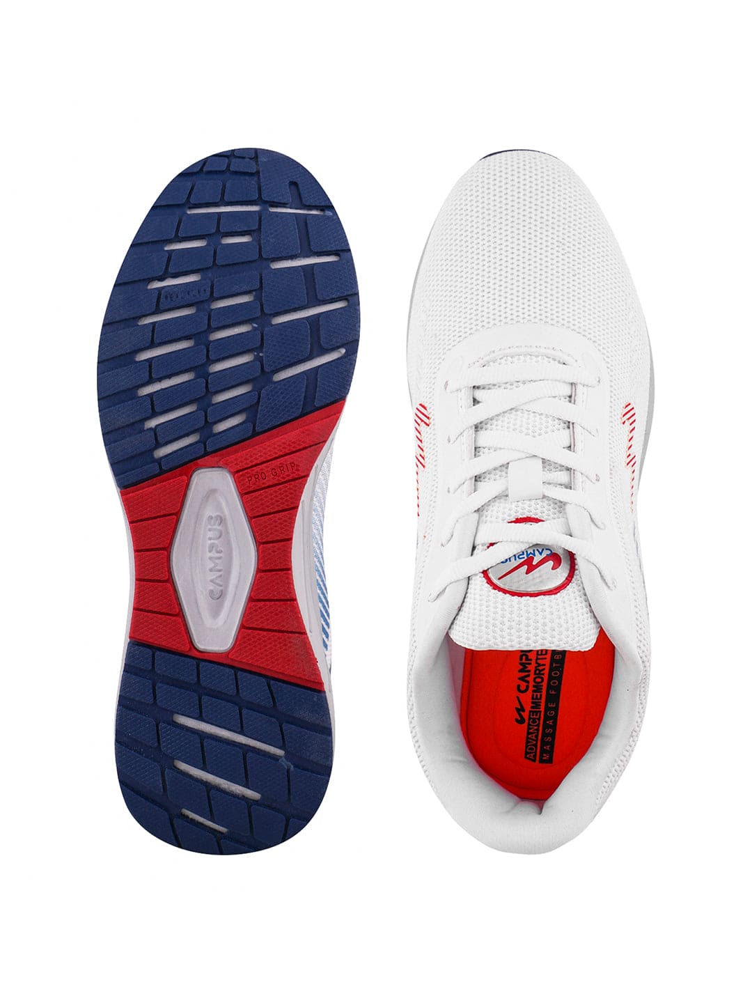 VINTON White Men's Sports Shoes - Image 4