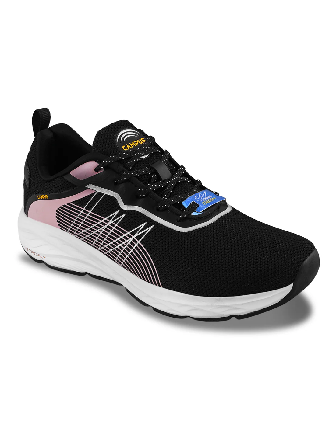VIRTAL Black Men's Sports Shoes - Image 2
