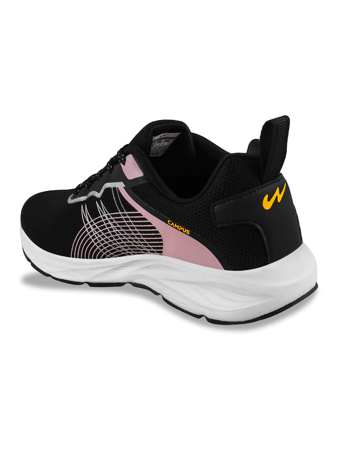 VIRTAL Black Men's Sports Shoes - Image 3