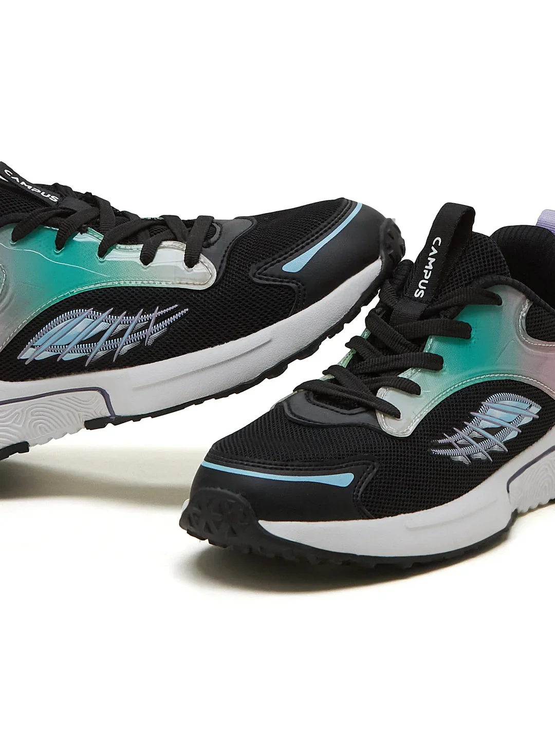 VIRTU KIDS Black Kids Running Shoes - Image 7