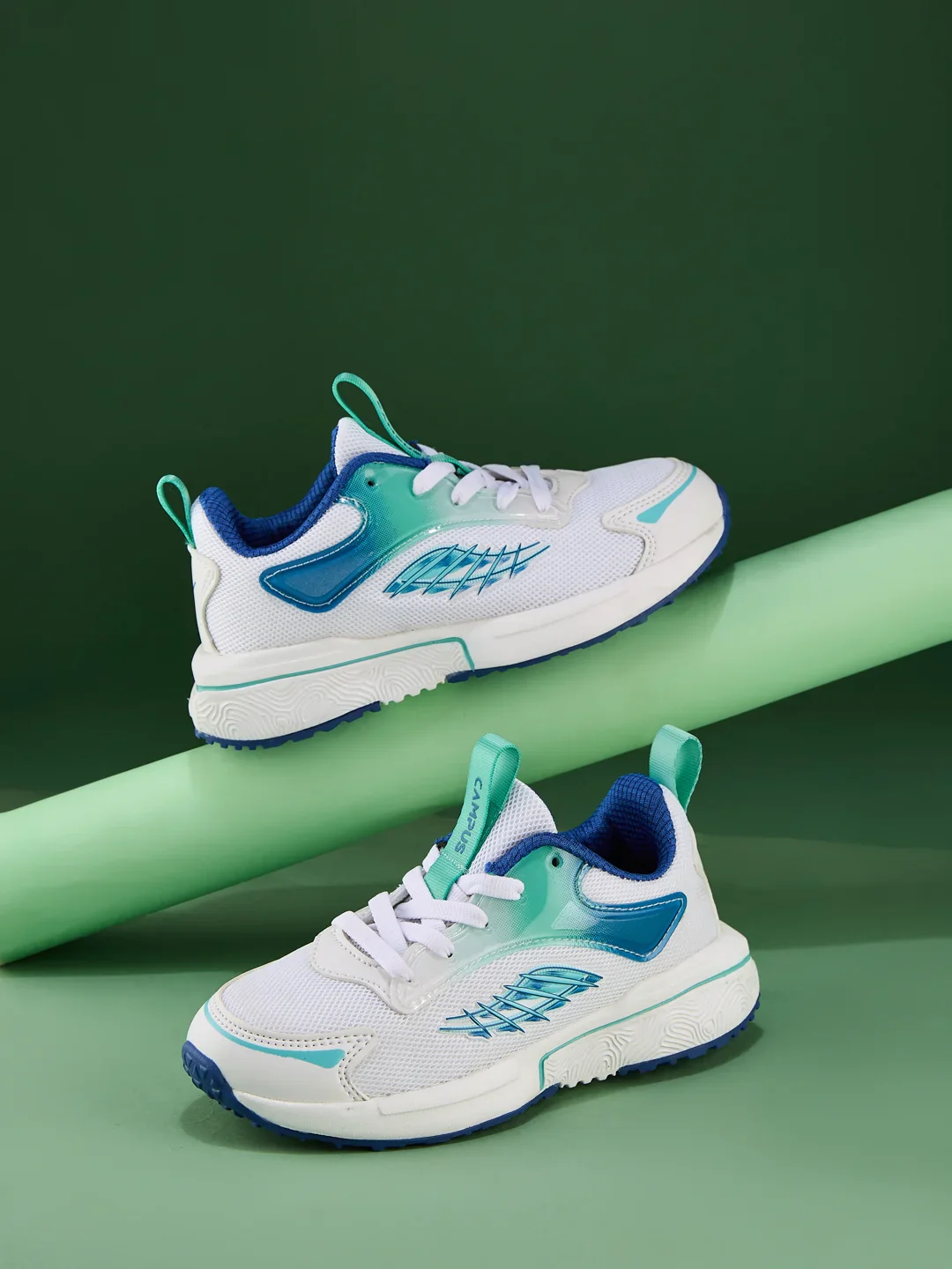 VIRTU KIDS White Kids Running Shoes