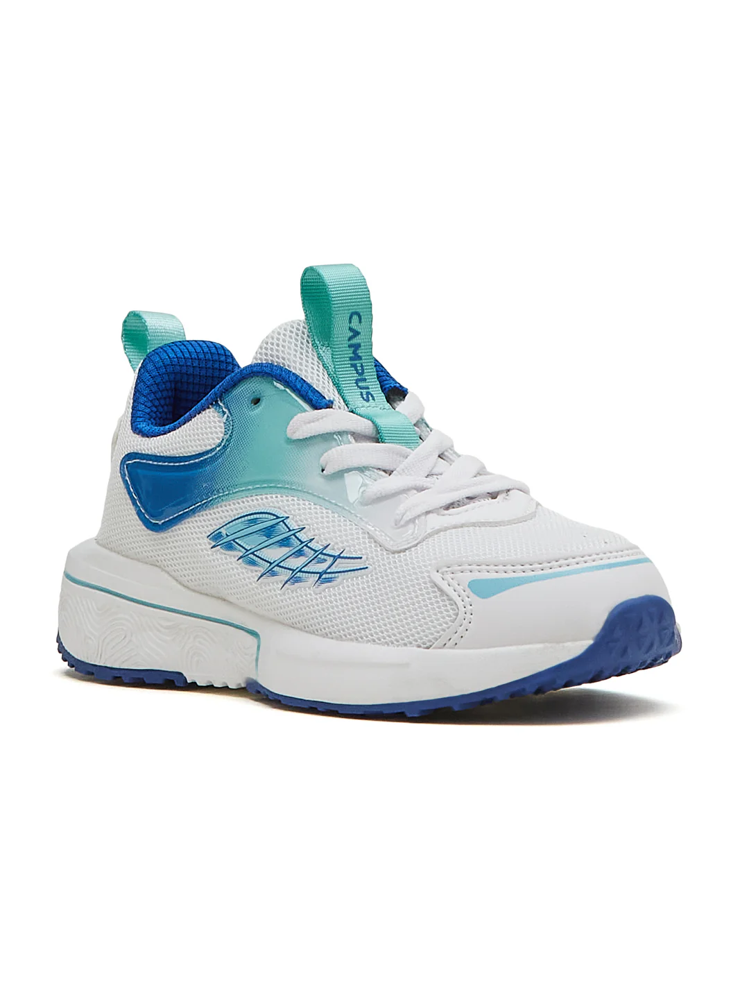 VIRTU KIDS White Kids Running Shoes - Image 2