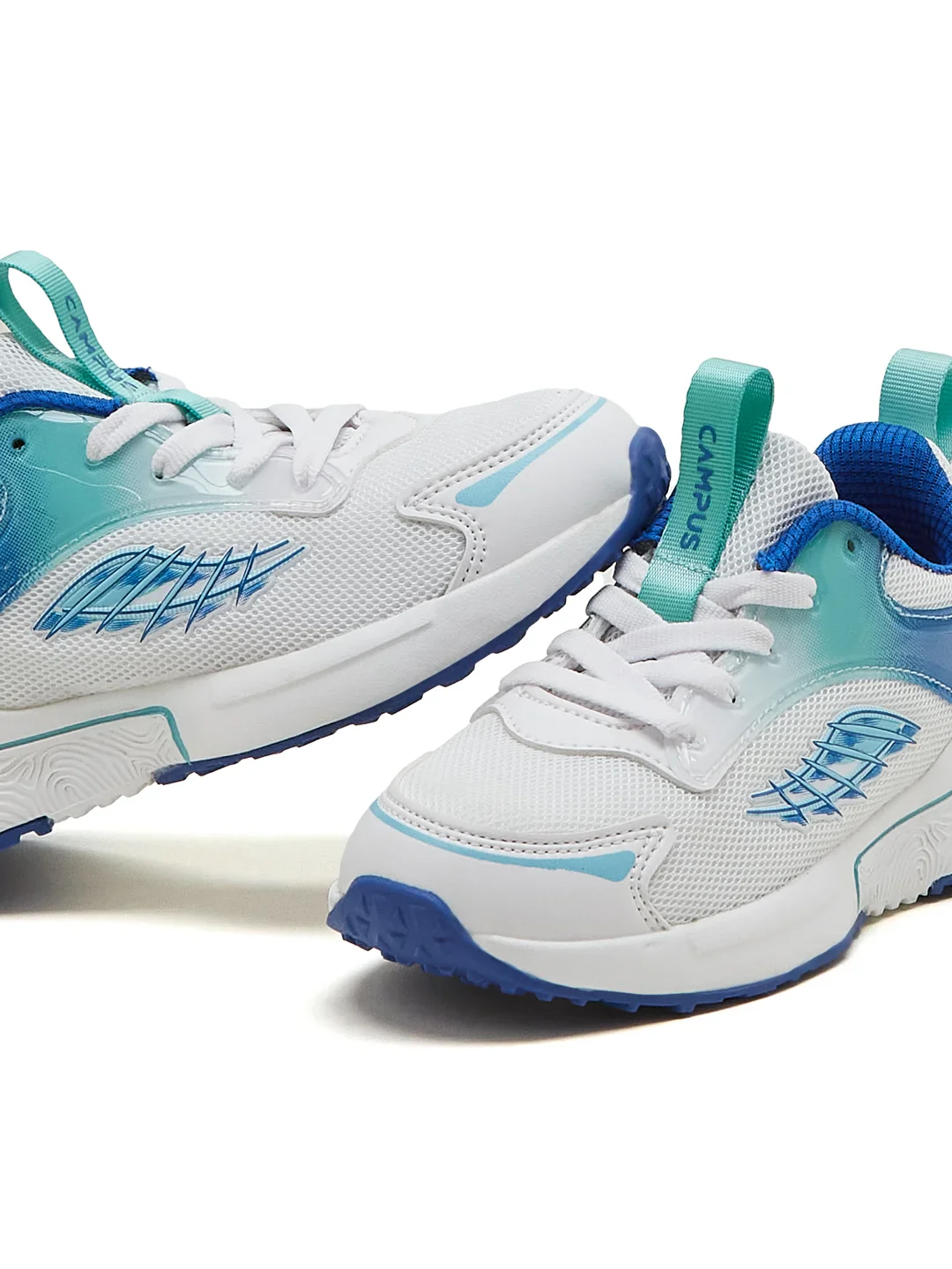 VIRTU KIDS White Kids Running Shoes - Image 7