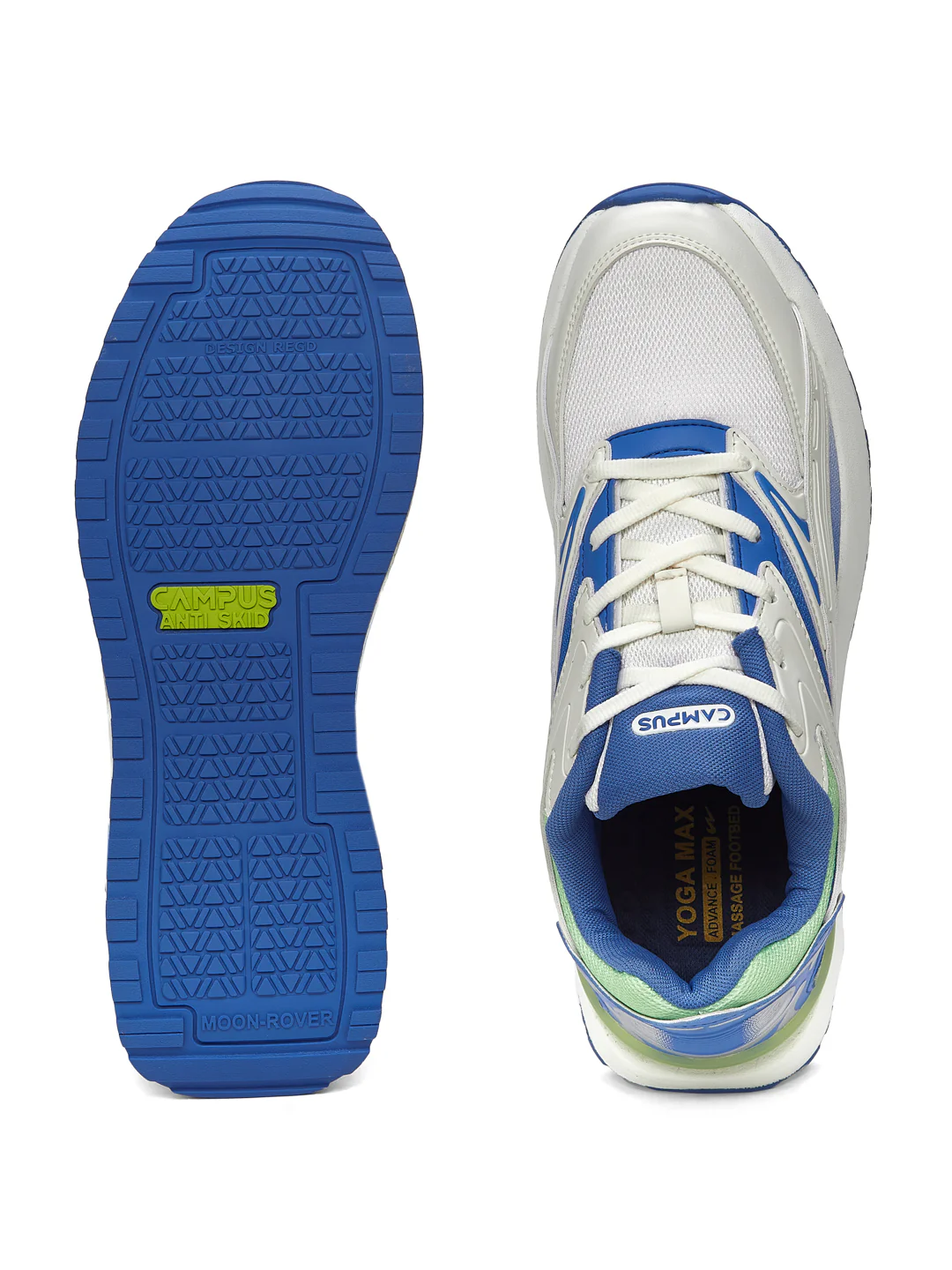 VITALITY Off White Men's Sneakers - Image 4